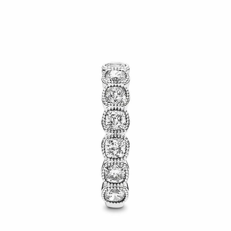 Pandora AlluStackable Ring Cushion Stackable Ring Sale NZ, Sterling Silver (514789-ZRJ)